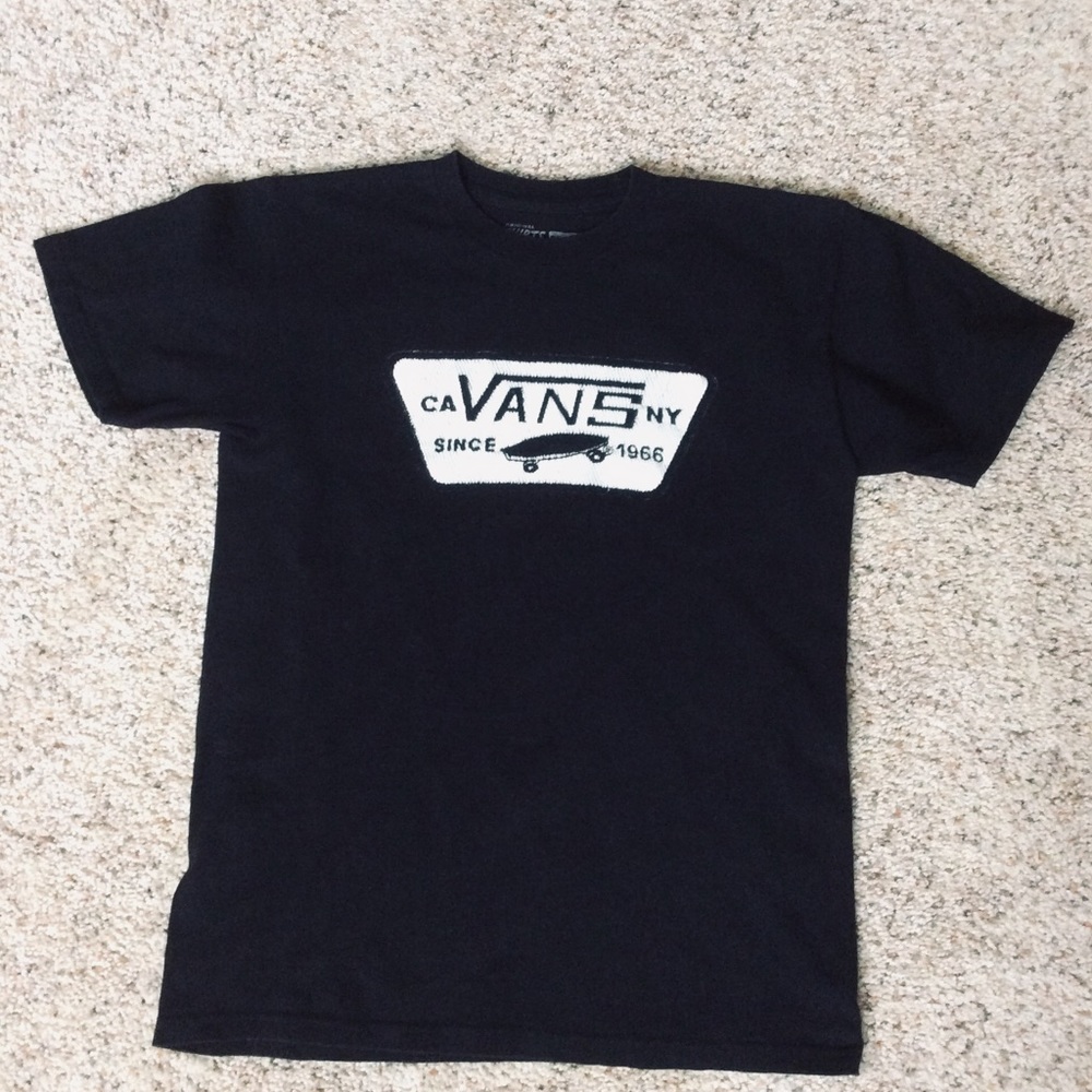 Vans Black T-Shirt Size Men’s S